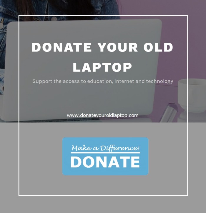 Donate Your Old Laptop